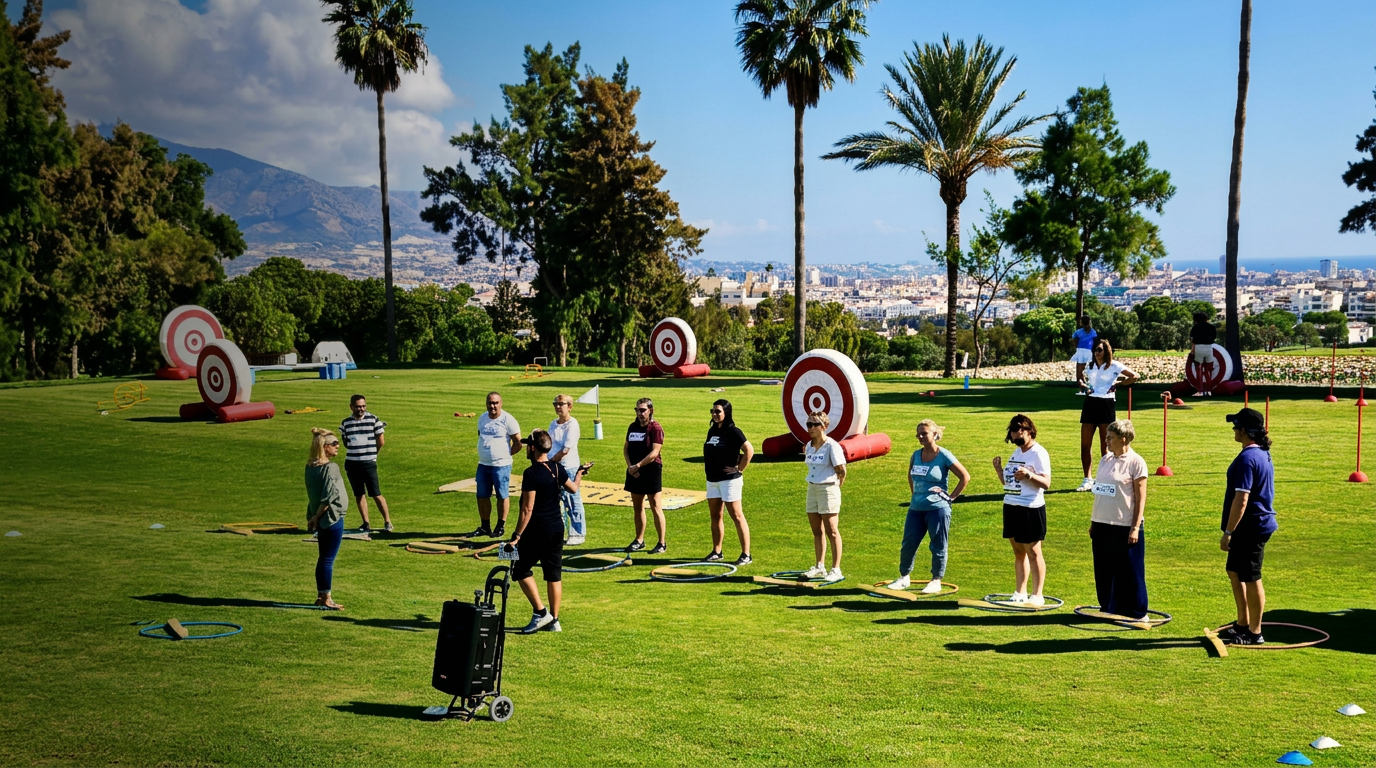 Golf y tiro con arco